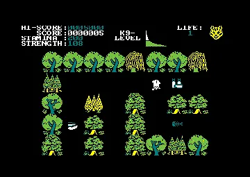 Paws (UK) (K7) (1985) screen shot game playing